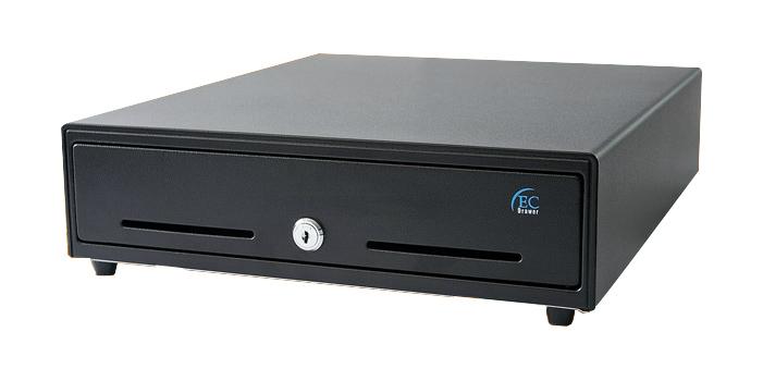 Cajon de dinero para punto de venta EC Line 4 separadores de billetes y 8 para monedas EC-G5100-II-GREY