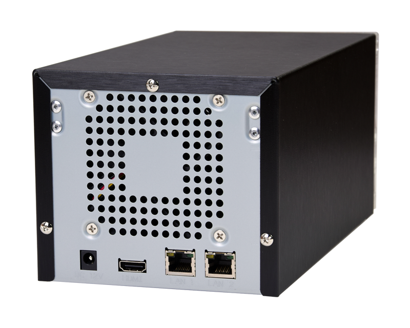 NVR de 9CH con Salida Full HD HDMI, soporta 2 HDD de hasta 6TB, 36Mbps Throughput ENR120