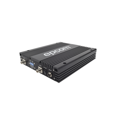 Amplificador Epcom EP30-80-85, para ampliar cobertura celular en exterior, 850 MHz, Banda 5, Soporta 3G y Mejora las llamadas, 80 dB de Ganancia, 1 Watt de potencia Máxima, hasta 2 km de cobertura