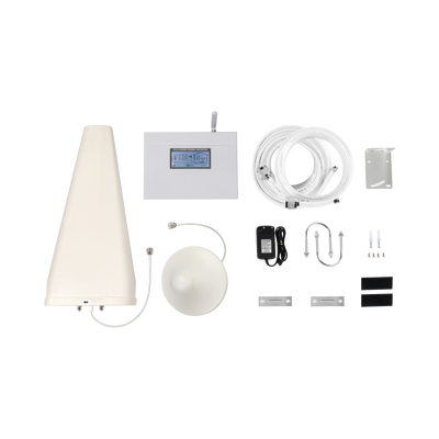  Kit Amplificador de Señal Celular Epcom EP-TB-4G, 4G LTE, funciona con Todos los operadores, soporta múltiples dispositivos y tecnologías, hasta 500 metros cuadrados de cobertura