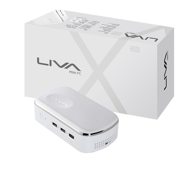 Mini CPU ECS Liva X2 Intel Celeron N3050/1.6GHz - 4GB-RAM/64GB - VGA/HDMI / Sin Sistema Operativo