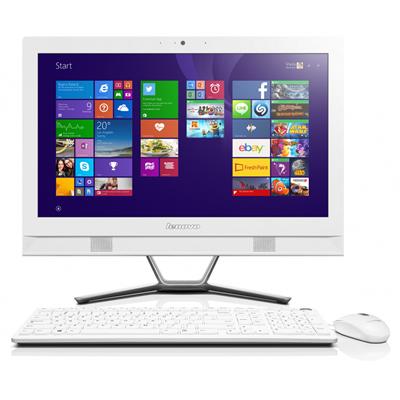 Computadora Lenovo Ideacentre AIO C40-30, CI3 4005U, 1.7Ghz, 4Gb, 500Gb, 21.5” FHD, DVD, Windows 8.1 64, Blanca, F0B400D4LD