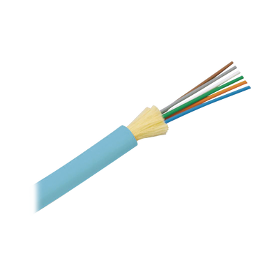 Cable de Fibra Óptica de 6 hilos, Multimodo OM3 50/125 Optimizada, Interior, Tight Buffer 900um, No Conductiva (Dieléctrica), OFNR (Riser), Precio Por Metro FODRX06Y