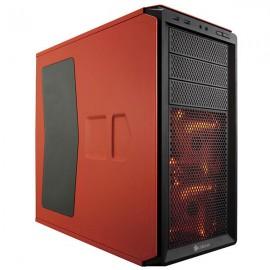 GABINETE CORSAIR GRAPHITE ORANGE/ORANGE LED USB 3.0 SIN FUENTE