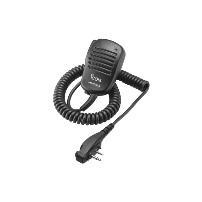 Micrófono de solapa con clip giratorio para IC-F3003, F3013, F1000, F3031, F3103D, F3210, F3230D, F1000D HM-158LA
