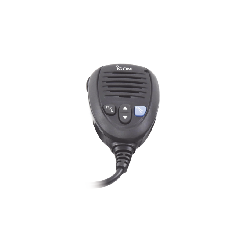 Micrófono color negro para radios ICOM IC-M506, IC-M424G HM-205B