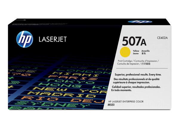 Tóner HP Num 507A - 6000 páginas, Amarillo