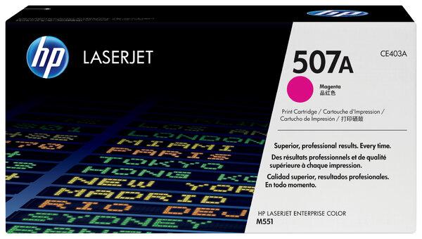 Tóner HP Num 507A - 6000 páginas, Magenta