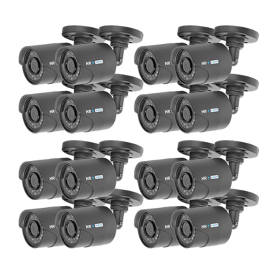 Paquete Epcom de 16pzs de HRB900 (cámara bullet 900TVL para interior/ exterior)