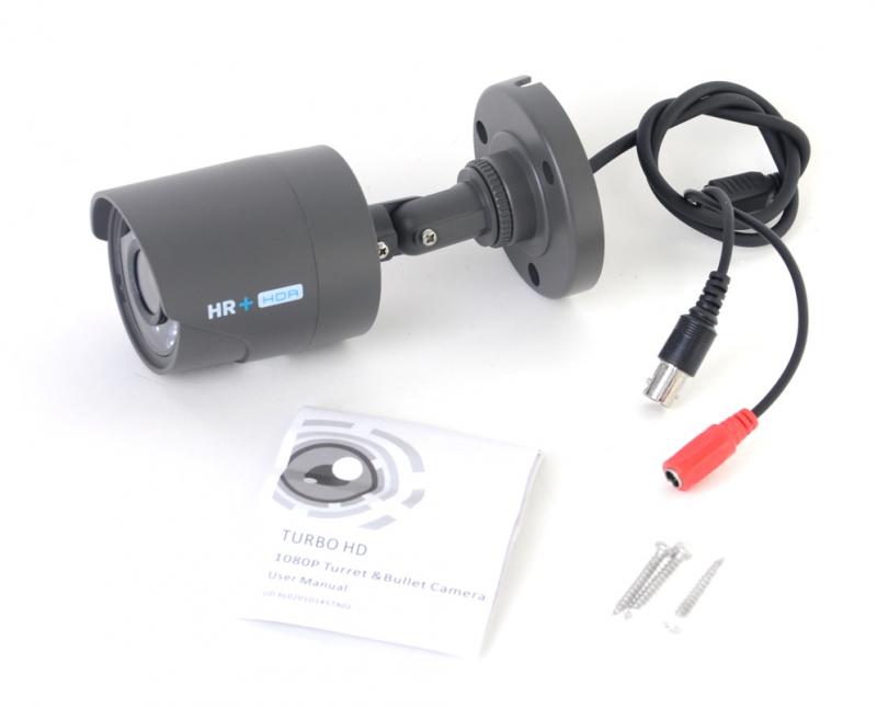 Kit de 4 cámaras Epcom tipo bala 900TVL HDR WDR Real, lente de 3.6mm