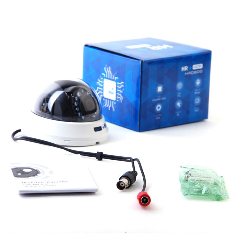 Domo Interior 900TVL UltraHR 2.0 IR Inteligente de 20M, Dia y Noche Real, WDR, Color Blanco