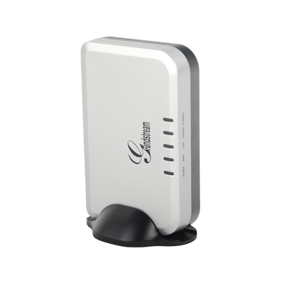 Adaptador de Teléfono Grandstream  HT502 Analógico (ATA) de 2 puertos FXS con ruteador incluido