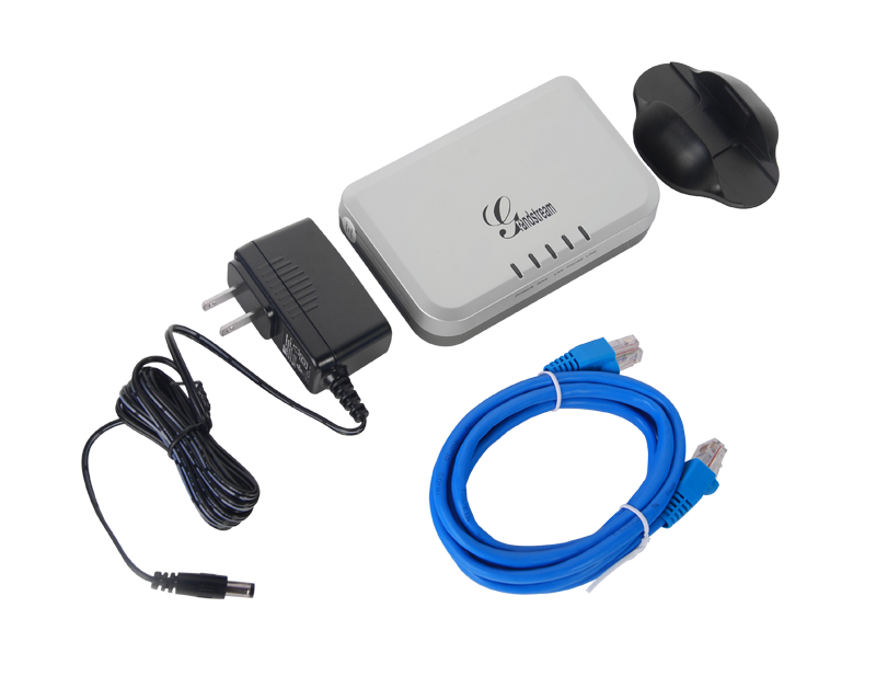 Adaptador de Teléfono Analógico (ATA) híbrido de 1 Puerto FXS y 1 Puerto FXO con router integrado HT503