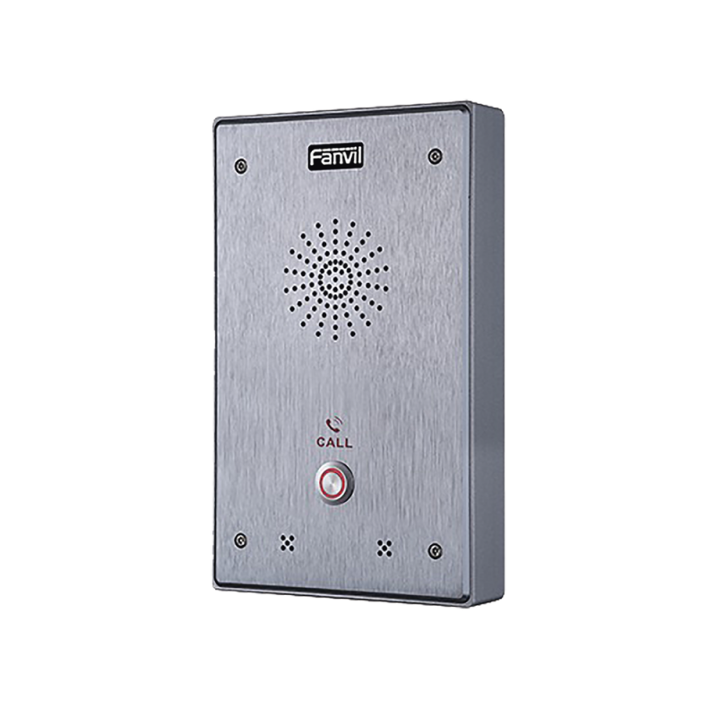 Intercom IP Con Botón Para Llamada, Construcción Anti-vandálica, IP65 e IK10 I12-N-01P