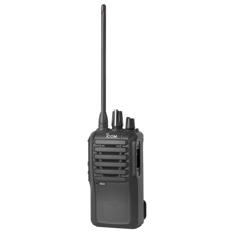 Radio Icom IC-F3003/18 portátil analógico en rango de frecuencia 136-174 MHz, 5W de potencia de RF, 16 canales