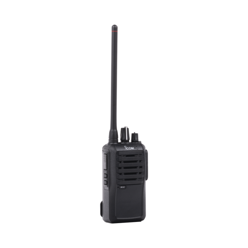 Radio Portátil ICOM IC-F3003/53 Batería de 2250mAh VHF 136-174 MHz / Audio de 1500W, 5W, 16 canales. Incluye: antena, cargador, batería y clip ICF3003/53