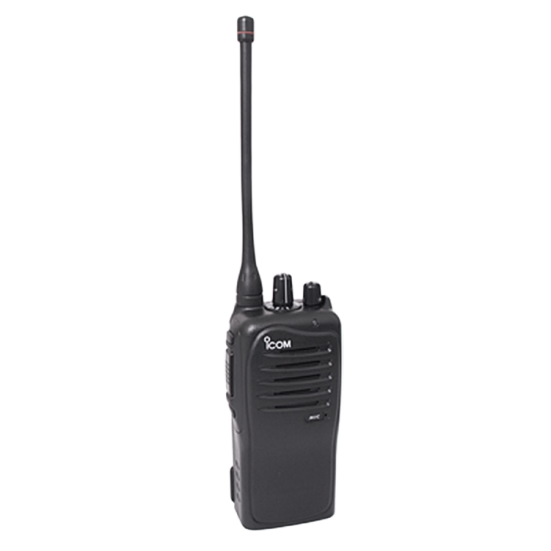 Radio portátil Icom IC-F4013/44 analógico en rango de frecuencia de 400-470 MHz, 4 W de potencia, 16 canales 