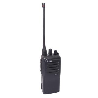  Radio Icom IC-F4013/45 portátil analógico en rango de frecuencia de 450-512 MHz, 4 W de potencia, 16 canales