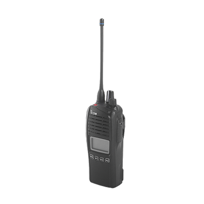 Radio portátil digital NXDN, 5 W, 450-512MHz, 512 canales, GPS interconstruído, sumergible IP67, analógico, digital, mezclado, convencional, trunking y multi-trunk, no incluye cargador IC-F4261DS/40S