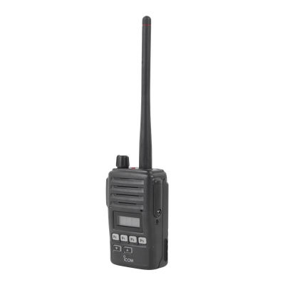 Radio ICOM 136-174MHz 5W ,128 canales,MDC1200. Incluye antena y batería. IC-F50V/01S