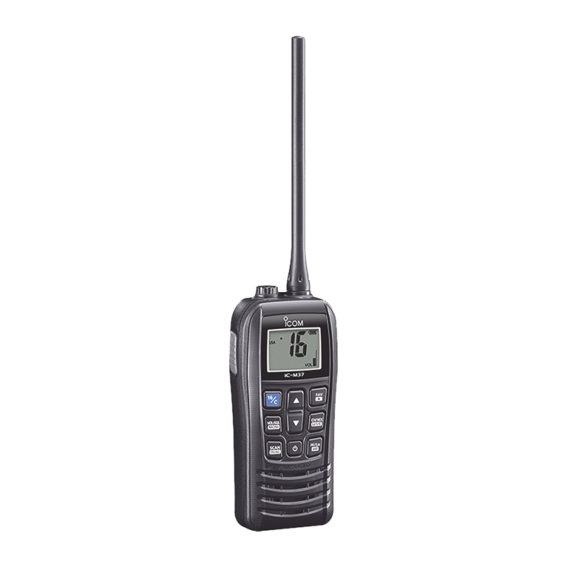 Radio Portátil Marino ICOM IC-M37 Sumergible, 6W
