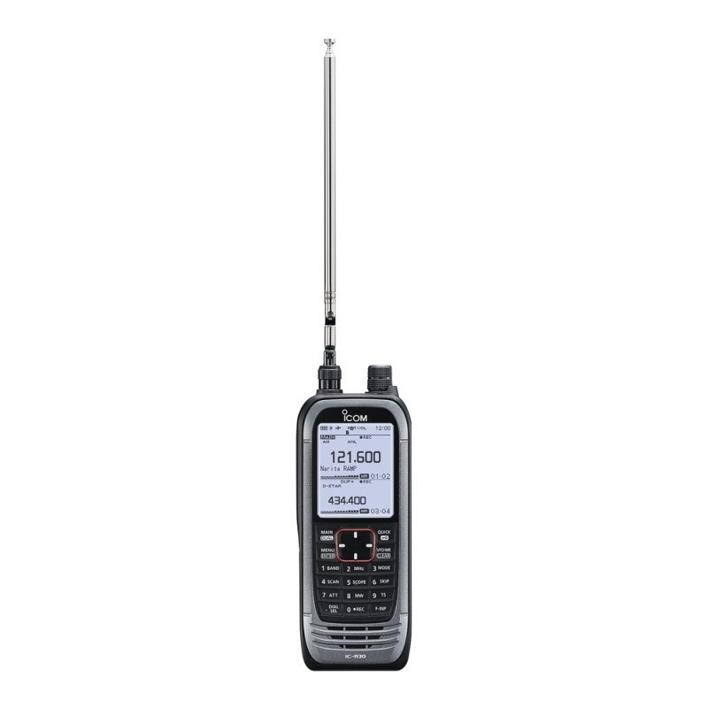 Receptor de comunicación portátil ICOM IC-R30E para señal analógica FM, AM y digital NXDN, P25, dPMR ICR30E