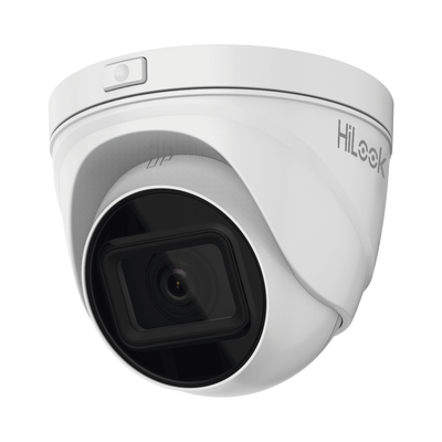 Turret IP 2 Megapixel Hilook by hikvision IPC-T621H-Z, lente Motorizado 2.8 - 12 mm, 30 mts IR EXIR, PoE, Exterior IP67, dWDR, Micro
