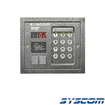 Audio Portero Multiapartamentos, Hasta 255 Apartamentos, 500M de Cableado, Extremo Antivandálico KLP1000