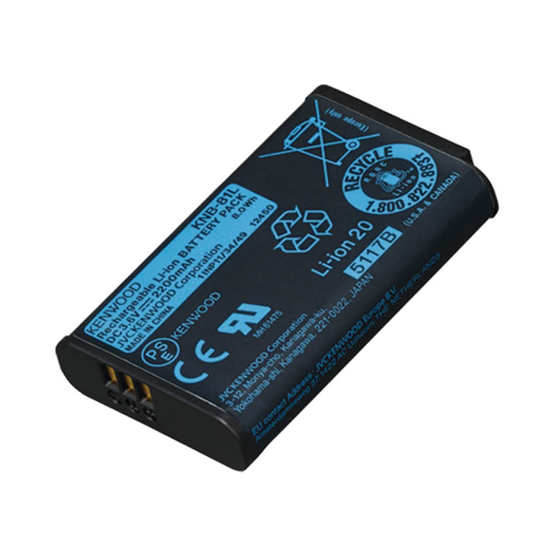 Batería Li-Ion KENWOOD KNB-81L 2,200 mAh para NX-P500K KNB-81L