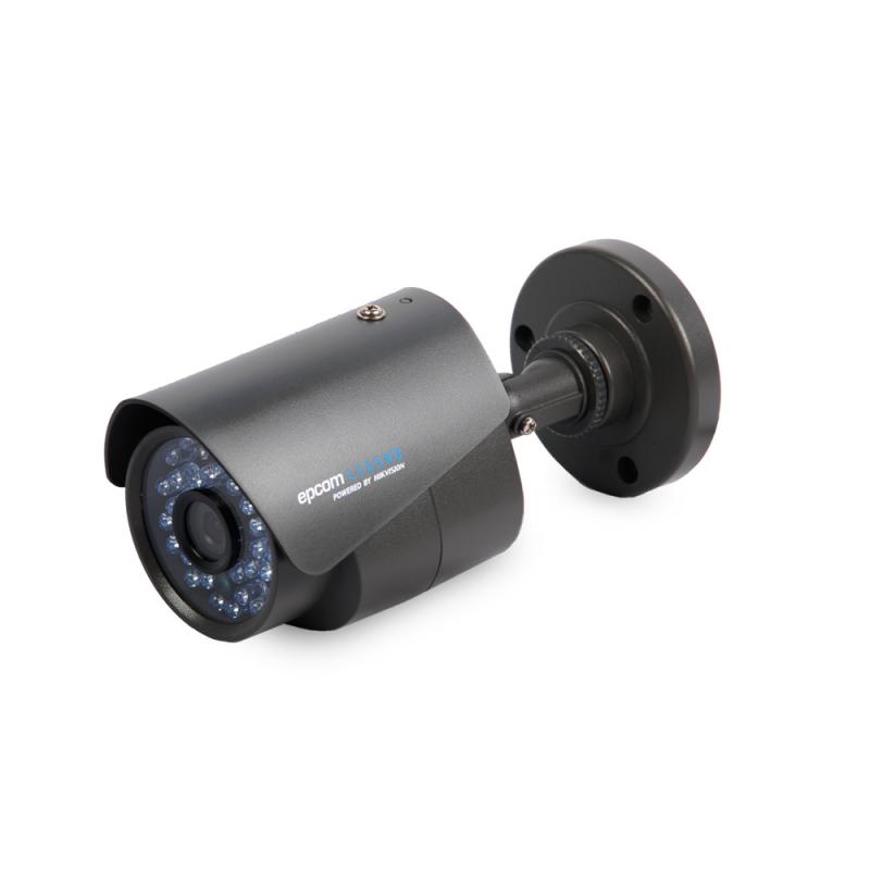 Cámara Bala Interior/Exterior 1200TVL LEGEND con IR inteligente, dWDR, 3D-DNR. Color Gris Oscuro