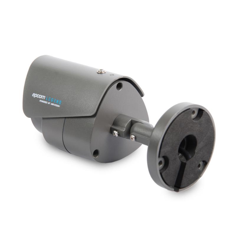 Cámara Bala Interior/Exterior 1200TVL LEGEND con IR inteligente, dWDR, 3D-DNR. Color Gris Oscuro