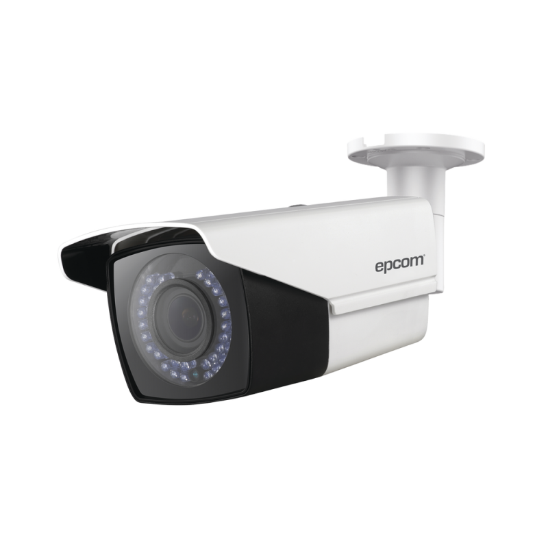 Cámara Bullet TURBOHD 720p / 40 mts IR / 4 Tecnologías TVI / AHD / CVI / Analógica / Lente Varifocal / Exterior IP66 LB7-TURBO-VXW