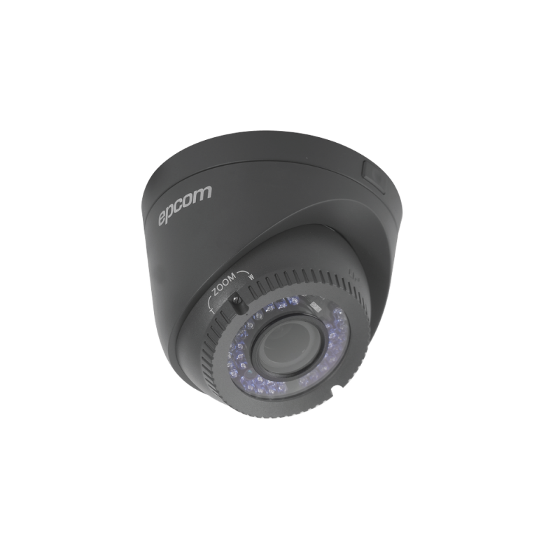 Cámara Eyeball TURBOHD 720p / 40 mts IR / 4 Tecnologías TVI / AHD / CVI / Analógica / Lente Varifocal / Exterior IP66 LE7-TURBO-VX