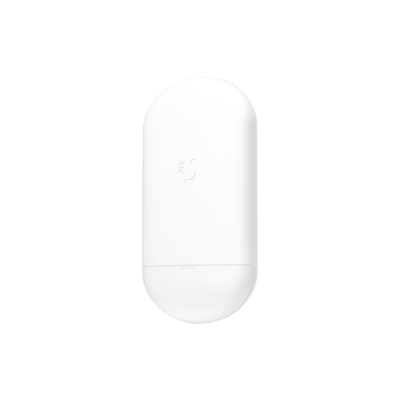 NanoStation airMAX Loco5AC CPE hasta 450 Mbps, 5 GHz (5150 - 5875 MHz), con antena integrada de 13 dBi, no incluye adaptador PoE LOCO5AC