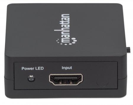 207652 Video Splitter Manhattan HDMI 2 puertos 1080P Negro