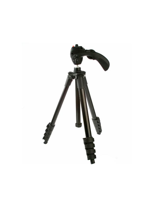 Tripie Manfrotto MKC3-H01 con cabeza para foto o video, 1.5kg, 154 cm, rotación panoramica de 360°