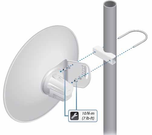 Ubiquiti NanoBeam M5 AirMax de Ubiquiti con antena tipo plato de 22 dBi, 802.11a/n (5.1 - 5.8 GHz)