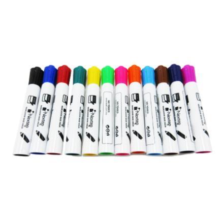 Marcador Nextep Base Agua Estuche Colores Surtidos C/12 Pzas NE-079
