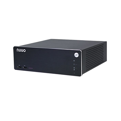 NVR NUUO NS1080 megapixel 8 canales de salida HDMI FullHD capacidad 1 HDD throughput 60 Mbps