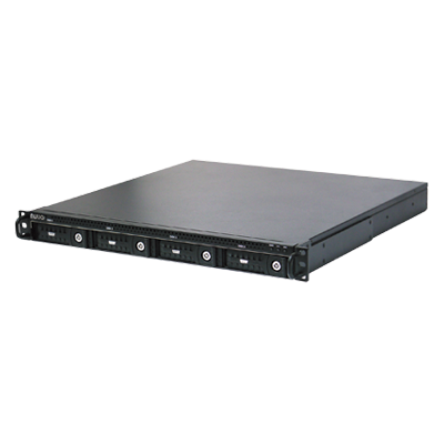 NVR Crystal tipo rack de 1 UR de 64 canales con 250 Mbps de Throughputh CT-4000-RUS