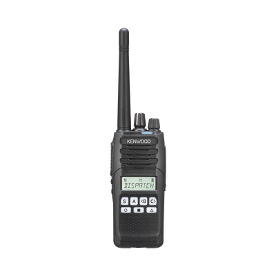 Radio Kenwood NX-1200DK2, VHF 136-174 MHz, DMR-Analógico, 5 Watts, 260 Canales, 9 Teclas, Roaming, Encriptación, Inc. antena, batería, cargador y clip
