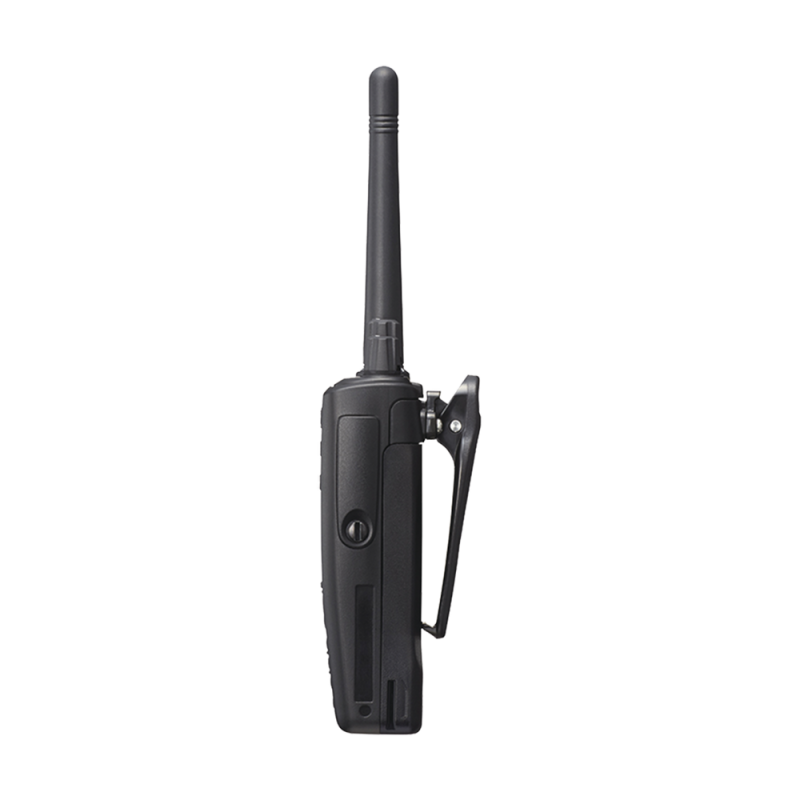 Radio Kenwood NX-3200K2 VHF 136-174 MHz, 512 Canales, NXDN-DMR-Análogo, GPS, Bluetooth, IP67, 14 Pines, Incluye Batería, Antena, Cargador y Clip