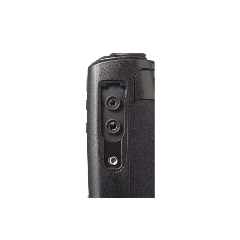 Radio Kenwood NX-3220-KIS, 136-174 MHz, 64 Canales, NXDN-DMR-Análogo, GPS, Bluetooth, IP67, 2 Pines, Con Batería, Antena, Cargador y Clip