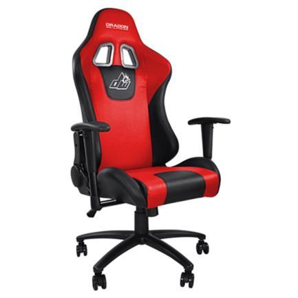 Silla Gamer Ergonómica Dragón XT Modelo Racing Color Rojo-Negro NE-460R