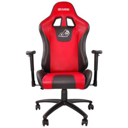Silla Gamer Ergonómica Dragón XT Modelo Racing Color Rojo-Negro NE-460R