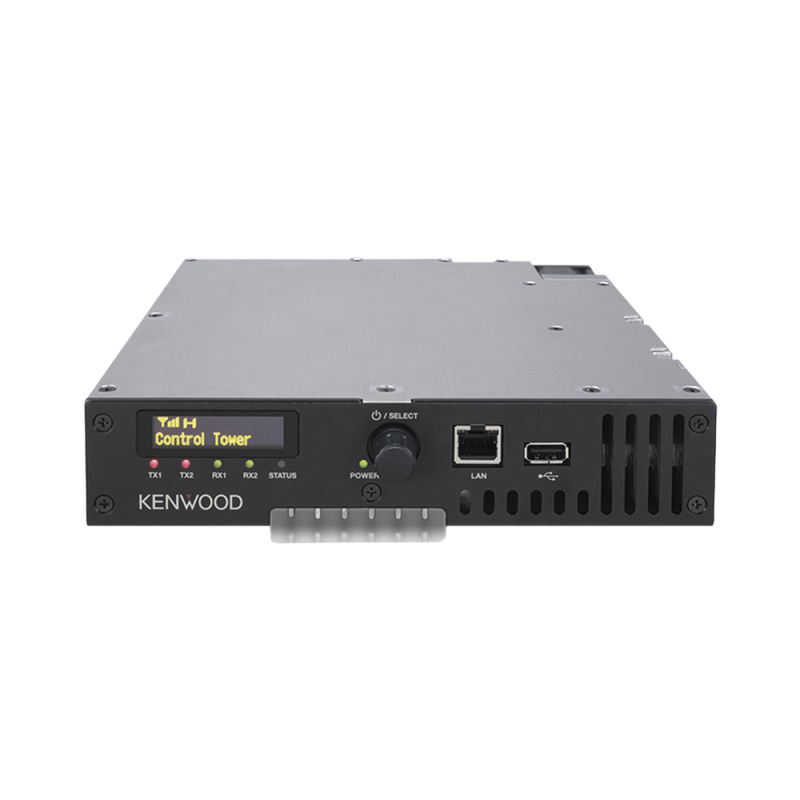 Repetidor Kenwood NXR-1800-E2, UHF 400-470 MHz, Digital NXDN-DMR-Análogo, 40 Watts, puerto LAN, MIL-STD-810, SNMP, Inc. accesorios de inst. NXR-1800-E2