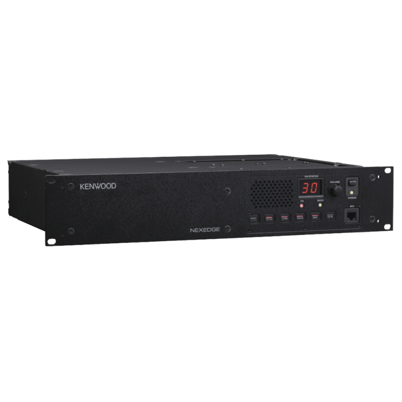 Repetidor UHF KENWOOD, Mod. NXR-810K, con opción para trunking, 450 - 520 MHz, 25 - 40 Watts, 16 grupos, 30 canales  