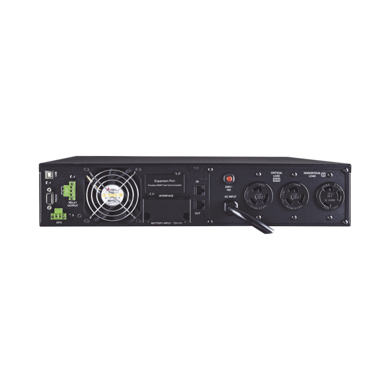 UPS de 3000 VA/2700 W, Online Doble Conversión, Entrada 200-240 Vca NEMA L6-20P, Onda Senoidal Pura, Torre o Rack 2 UR, Con 2 Tomas NEMA L6-20R y 1 NEMA L6-30R 220 Vca OL3000RTXL2UHV