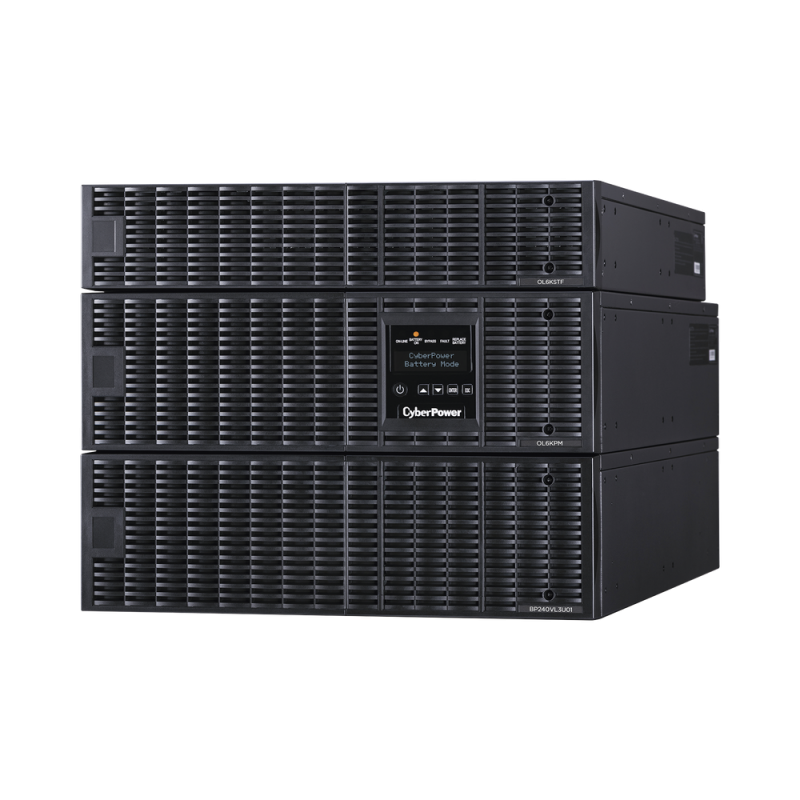 UPS de 6000 VA/5400 W, Online Doble Conversión, 200 - 240 Vac de Entrada NEMA L6-30P, 120 - 240 Vac de Salida, Onda Senoidal Pura, Torre o Rack de 8 UR, Con 6 Tomas NEMA 5-20R, 2 NEMA L6-20R y 1 NEMA L6-30R OL6KRTF