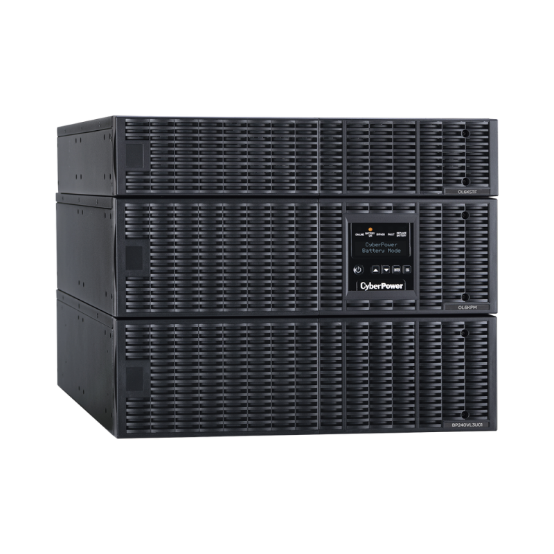 UPS de 6000 VA/5400 W, Online Doble Conversión, 200 - 240 Vac de Entrada NEMA L6-30P, 120 - 240 Vac de Salida, Onda Senoidal Pura, Torre o Rack de 8 UR, Con 6 Tomas NEMA 5-20R, 2 NEMA L6-20R y 1 NEMA L6-30R OL6KRTF